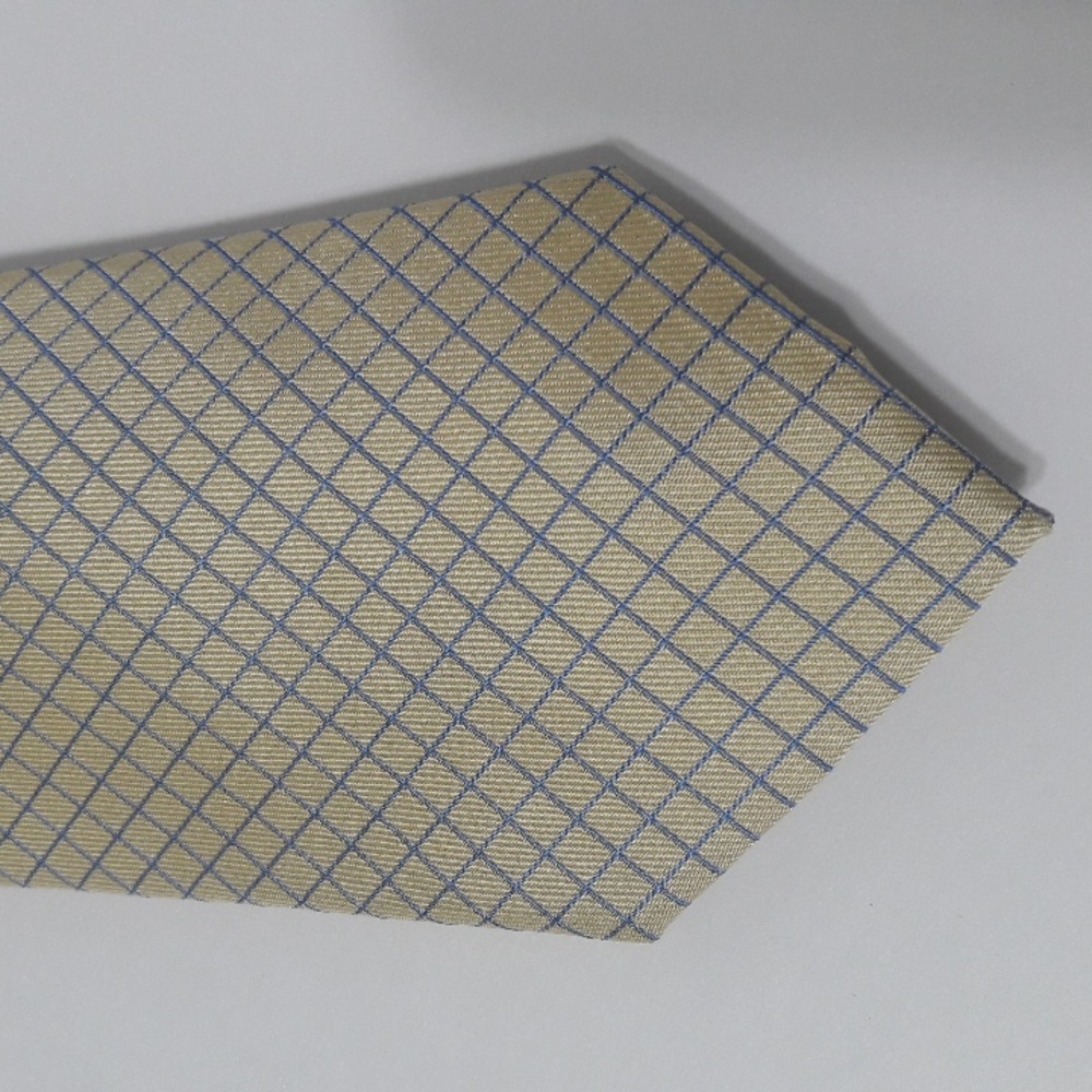 Michael Kors Neck Tie Yellow 100% Silk New